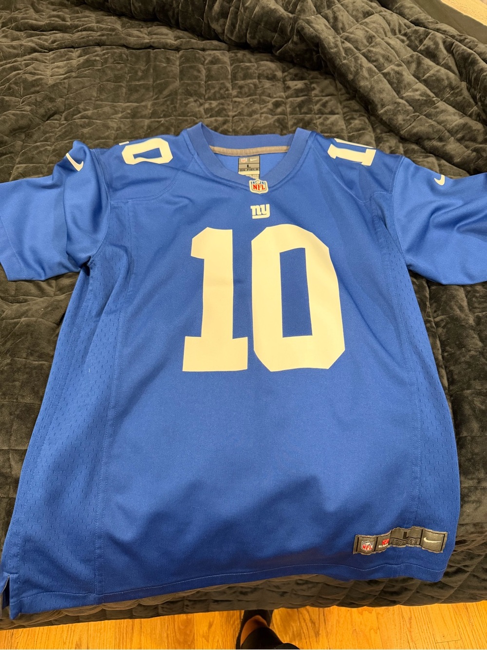 Nike Boys Royal Blue #10 Football Jersey